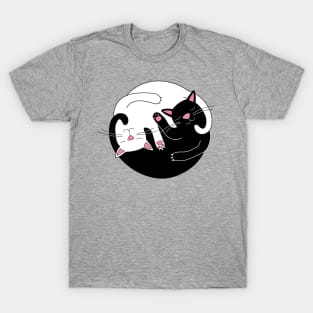 yin yang cats T-Shirt